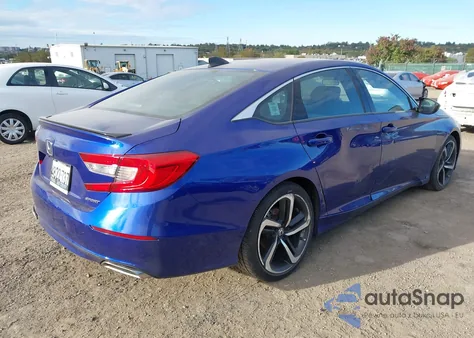 2021 Honda Accord Sport из США, поврежденный, VIN 1HGCV1F37MA008622